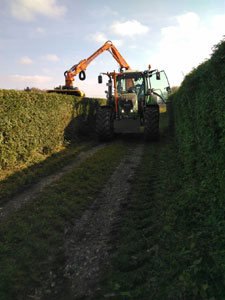 Silage walzen