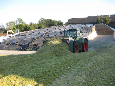 Silage walzen