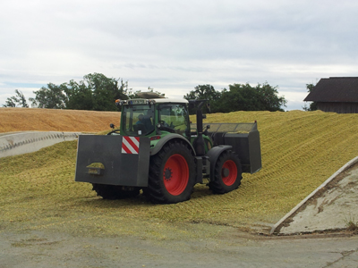 Silage walzen